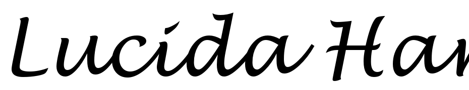 Lucida Handwriting Italic Yazı tipi ücretsiz indir
